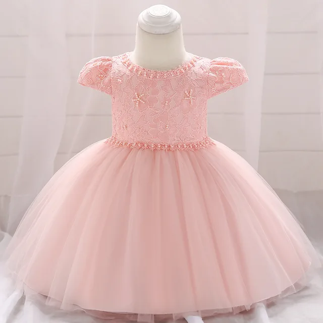 2 year Baby Girls Dresses Baptism Tutu princess Clothes Girl Baby