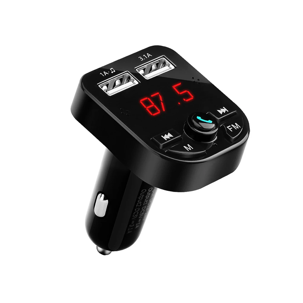 Car MP3 Player Bluetooth FM Transmitter FM Modulator Wireless Bluetooth