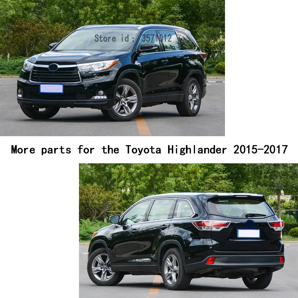 Защитный чехол для внутренней двери автомобиля Toyota горlander 2015 2016 2017 Стайлинг
