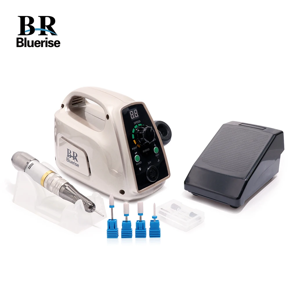 

35000rpm Electric Nail Drill Machine Manicure Set Ceramic Milling Cutter Nail File Drill Bit Tools Strong Nail Art Equipment