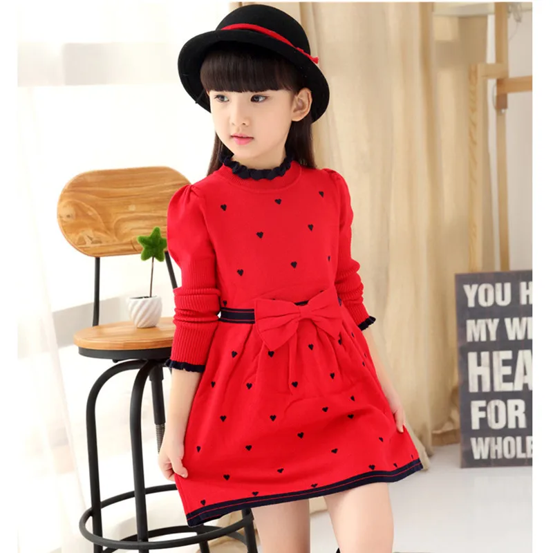 viscose girls sweater dress 8