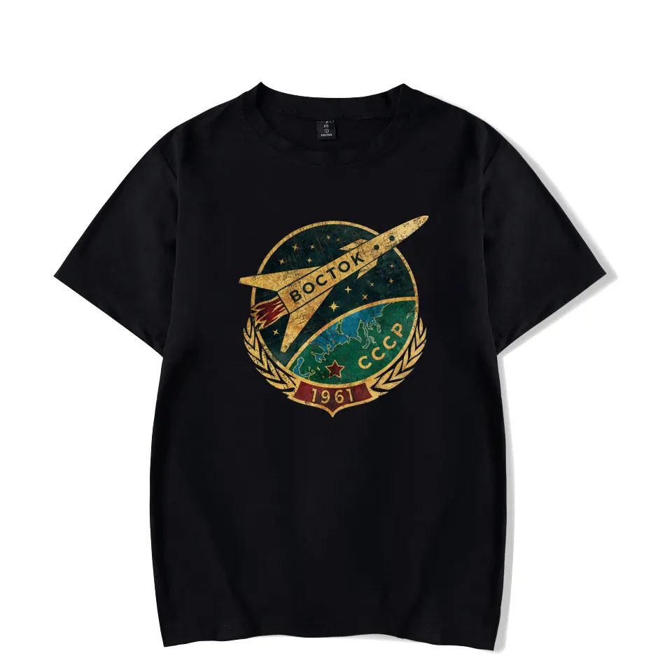 

CCCP T-Shirts Russia Soviet Space USSR Style Short sleeves T-shirts Summer Print Fashion Streetwear Top Tees CCCP