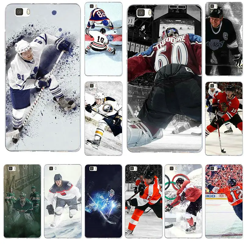 

Hockey Sport Ice Hockey Soft TPU Mobile Phone Cases for Huawei P8 P9 P10 Lite Mate 10 Pro Y3 Y5 Y6 II Y7 Honor 6X 7X 9Plus Shell