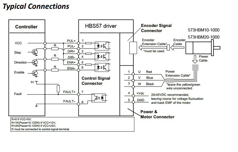 HBS57 Wiring