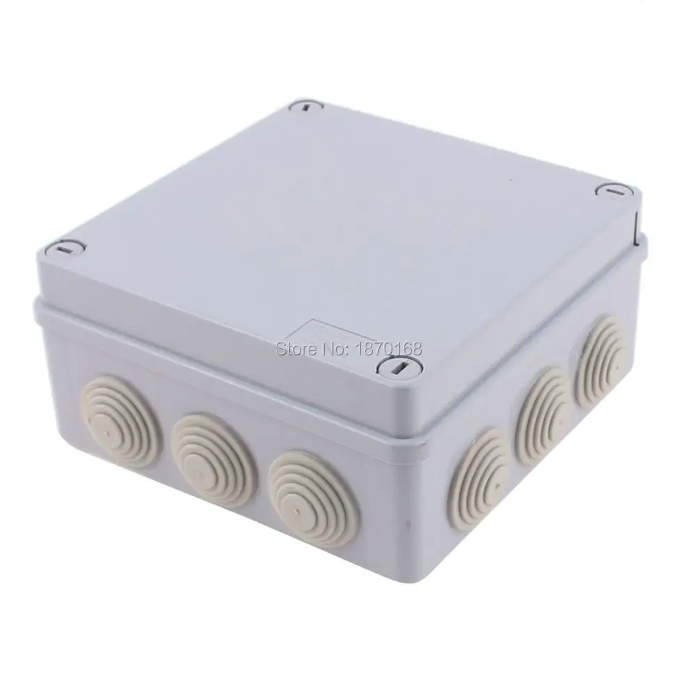 

150 x 150 x 75mm Waterproof Junction Box DIY Sealed Connecting Box Enclosure