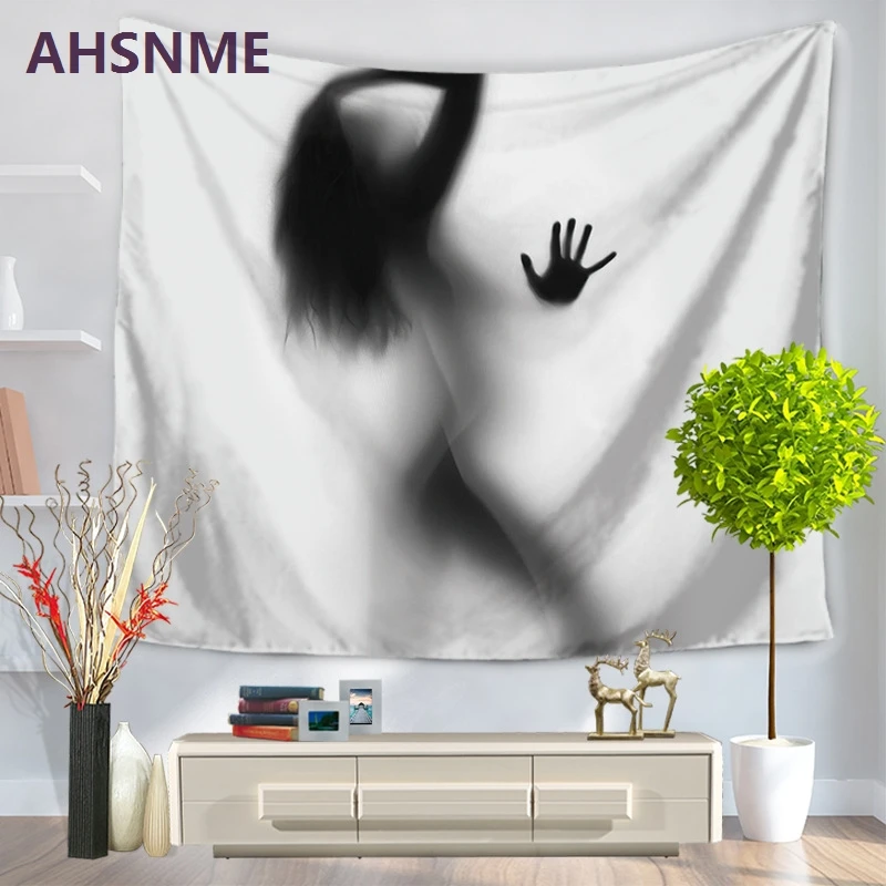 AHSNME Сексуальная приманка художественный домашний декор ТВ фон гобелен печать