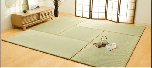 Японский стиль, натуральный соломенный Кори матрас, нескладной татами матрас толщиной 3 см, напольный матрас, защита окружающей среды - Цвет: Color A