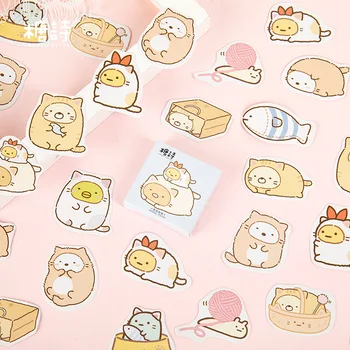 

45 pcs/pack Sumikko Gurashi Decorative Sticker Stationery Craft Stickers Scrapbooking DIY Diary Album Stick Label