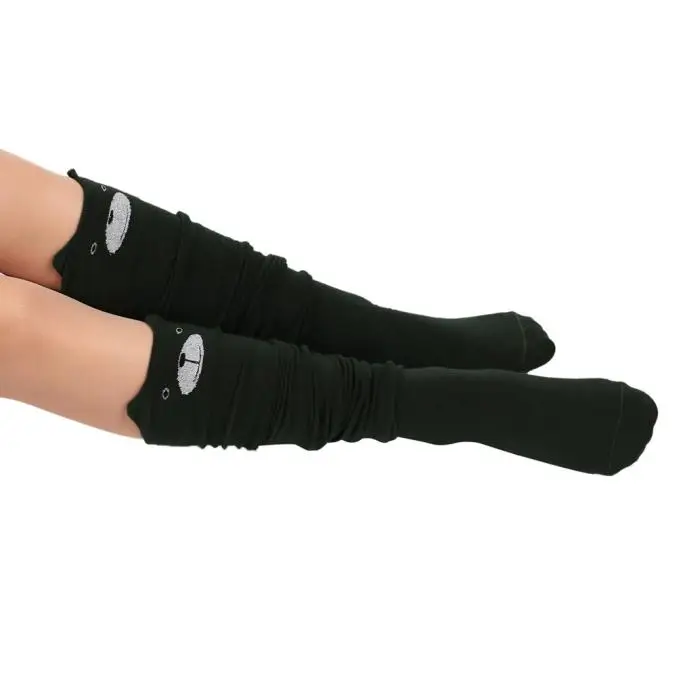 Женские мультяшный Кот Длинные носки выше колена высокие носки до колена женские