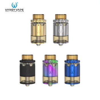 

Original Vandy Vape Pyro V2 RDTA Atomizer E Cigarette 2ML 4ML Tank Vape fit 510 Box Mod Vertical coil installation Christmas