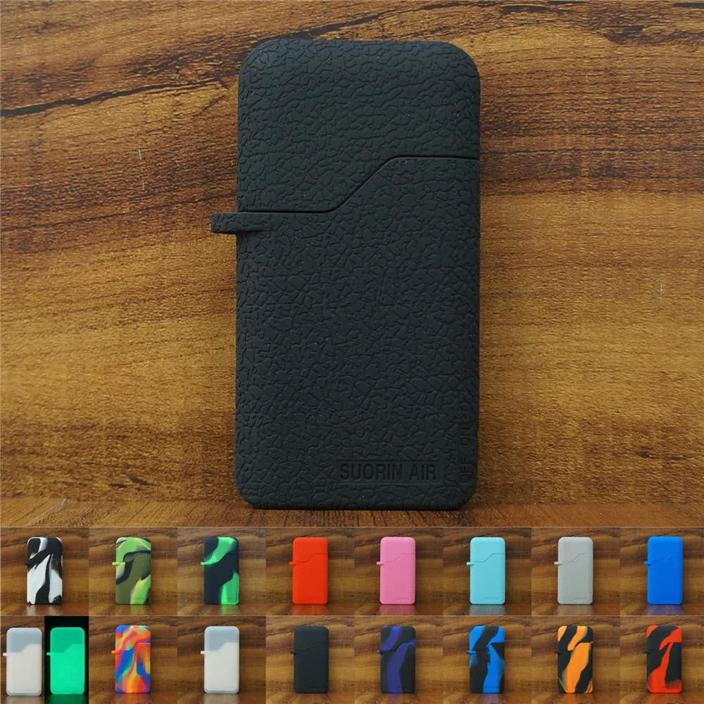 

5pcs silicone Case for suorin air 400mah pod Mod Box Protective Cover Skin for Accessories Wrap Sleeve Gel antislip durable