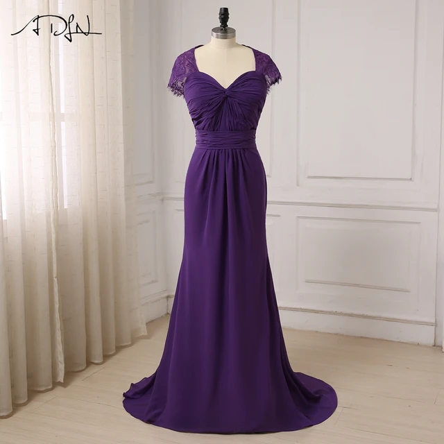 purple mother of the bride dresses