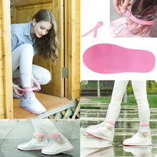 Новое поступление водонепроницаемые взрослые плоские дождевые бахилы с прочным ПВХ материалом для путешествий горячая распродажа