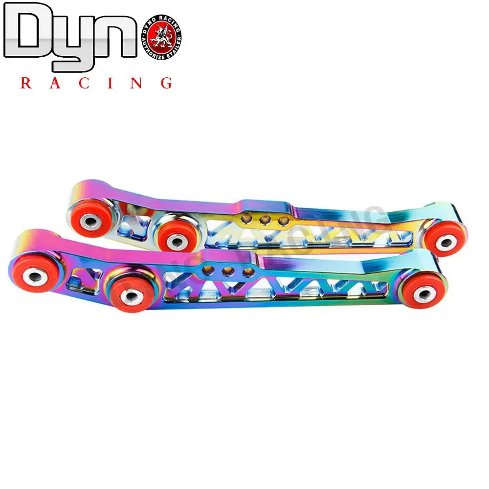

LCA REAR NEO CHROME LOWER CONTROL ARMS FIT FOR 92-95 HONDA CIVIC 92-97 DEL SOL 94-01 INTEGRA EG