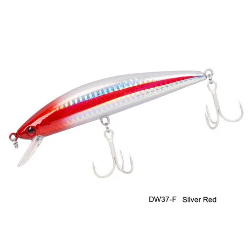 TSURINOYA DW37 Bearking тонущие приманки Minnow 120 мм 40 г тройные Крючки искусственные жесткие приманки Leurre Dur воблеры для ловли карпа - Цвет: F