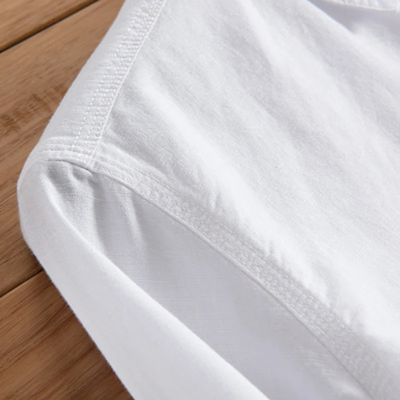 Men Fashion Brand Japan Style Slim Fit Cotton Linen Long Sleeve Blouses Casual White Shirt Spring And Autumn Import Clothes cotton shirt,long sleeve shirt,men casual shirt