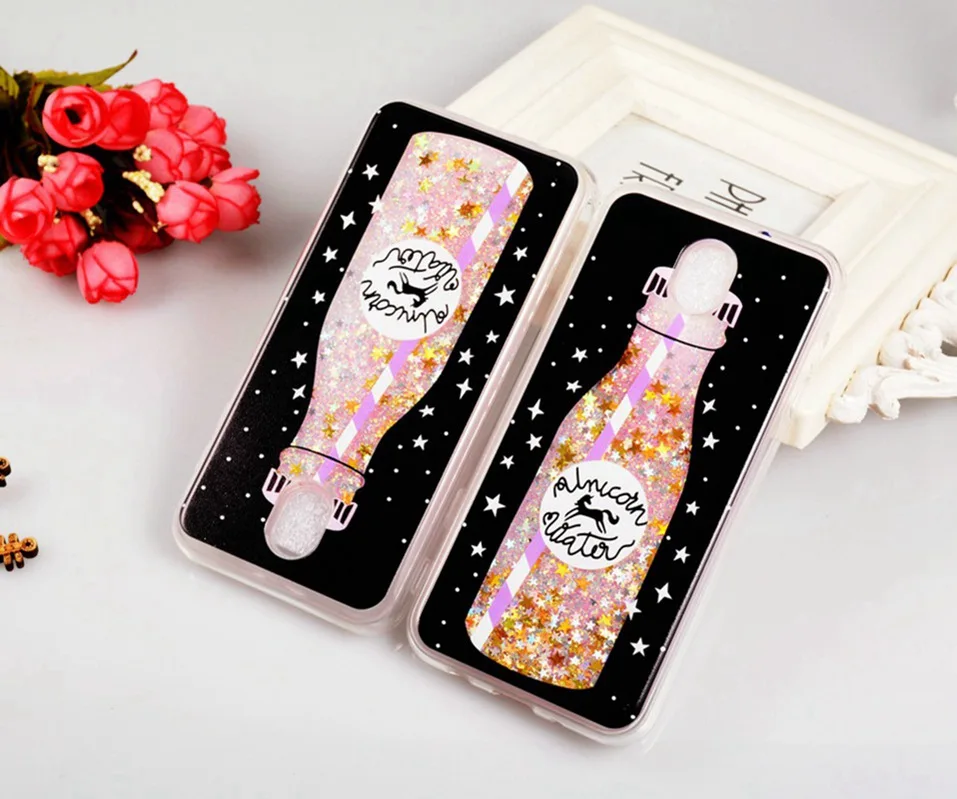 WhaY Quicksand Case For Samsung Galaxy J7 2017 J730 Cover Silicone Bottle Liquid Glitter Phone Case For Samsung J7 2017 Coque    (2)