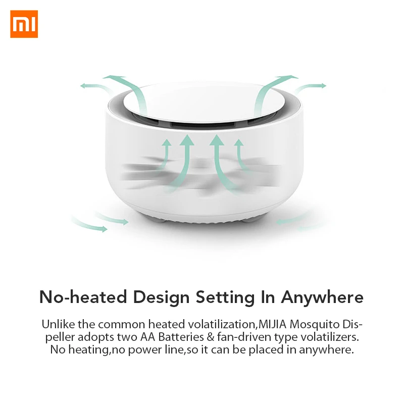 Xiaomi Mijia оригинальный новейший москитный диспеллер садовый Электрический бытовой