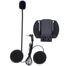 Microfono Auricolare e Clip In Metallo Staffa SOLO Vestito per V4 V6 Casco Del Motociclo di Bluetooth Headset Interphone