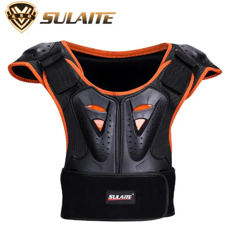 

SULAITE Outdoor Sports Children Armor Vest Suitable children Kids Skateboard Skiing Riding Chest Protector Guards