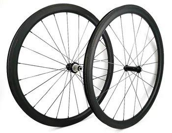 

700C 38mm depth 25mm width Road carbon wheels clincher/tubular carbon wheelset with Powerway R36 hubs, AC3 brake surface