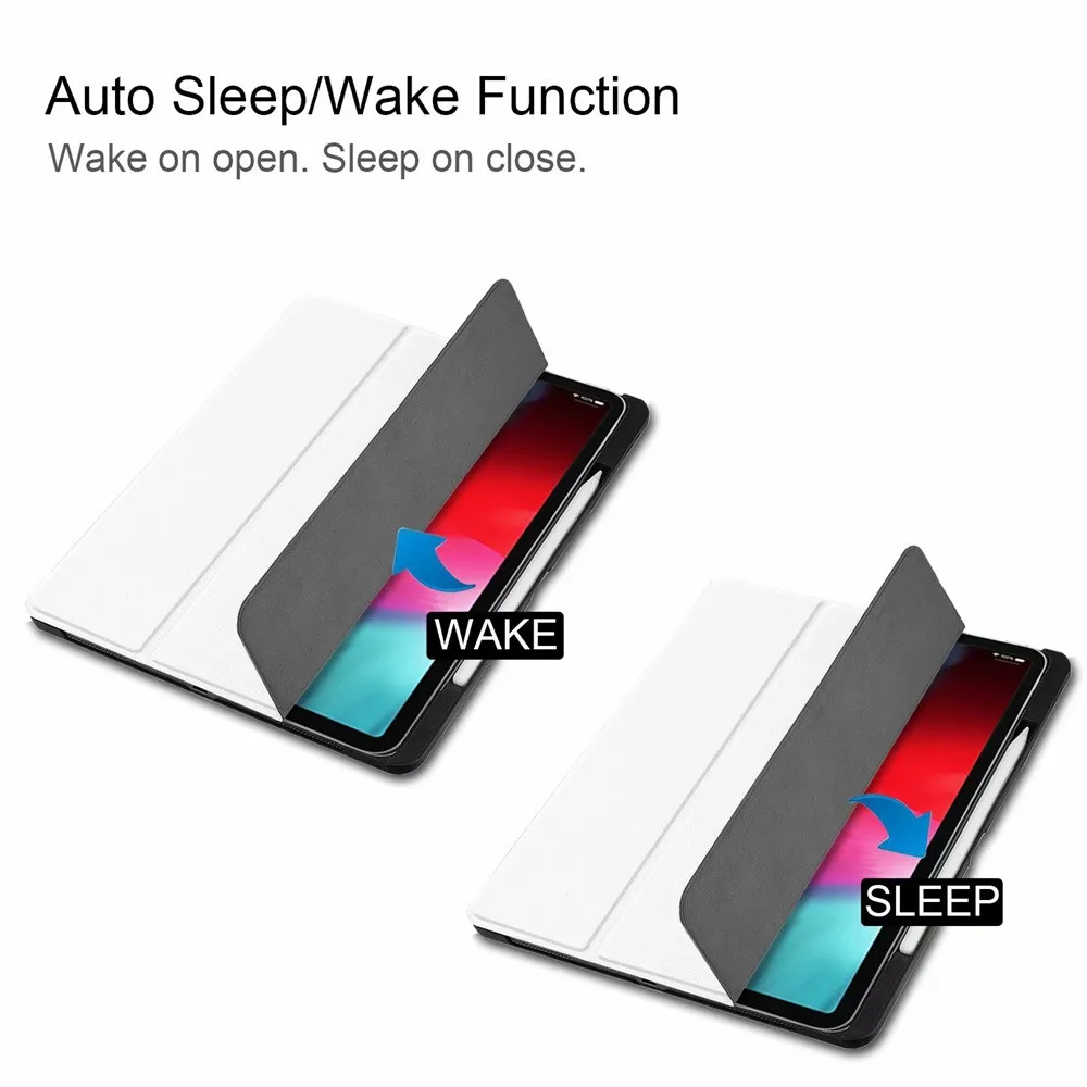 Прямая поставка Wake/Sleep Stand чехол с держателем карандаша для iPad Pro 12,9 дюйма горячие продажи чехлы