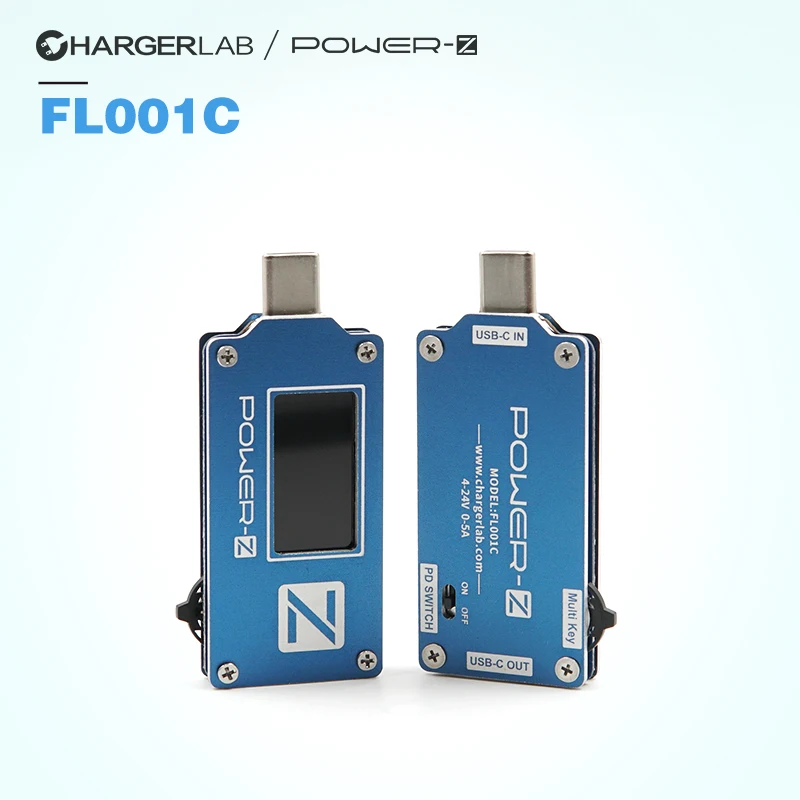 

ChargerLAB POWER-Z PD USB Voltage and Current Tester Instrument FL001C Test Table