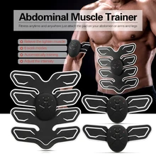 Smart Fitness Muscle Stimulator Abdominal Tool Exercise Abdominal Fitness Training Toning Gear Workout Muscle Training Device manila hemp 1pc 5cmx12meter 2 x 40ft battle rope exercise batting ropes gym muscle toning metabolic workout