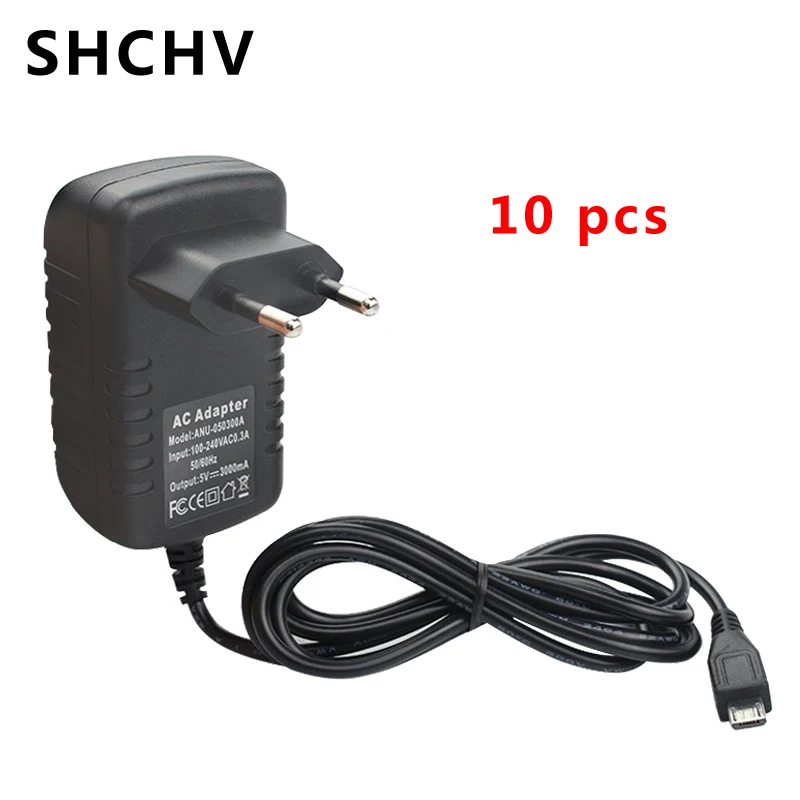 10 шт. блок питания для Raspberry Pi 3 5 В А|Аксессуары демонстрационных стендов| |