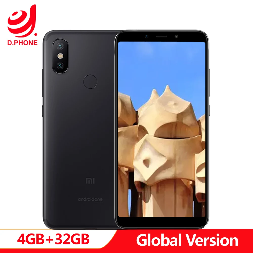 

Turkey 3-7 Working day Global Version Xiaomi Mi A2 4GB RAM 32GB ROM Snapdragon 660 Octa Core 5.99" Full Screen Display Dual 20MP