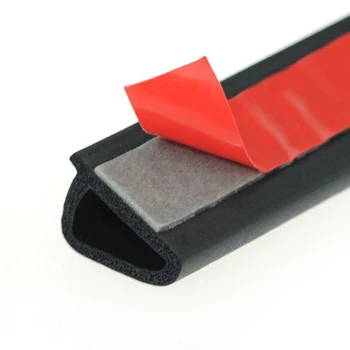 

D Shaped Door sealing strip Insulation 4m Length Sloping Rubber Trunk Hood Sale