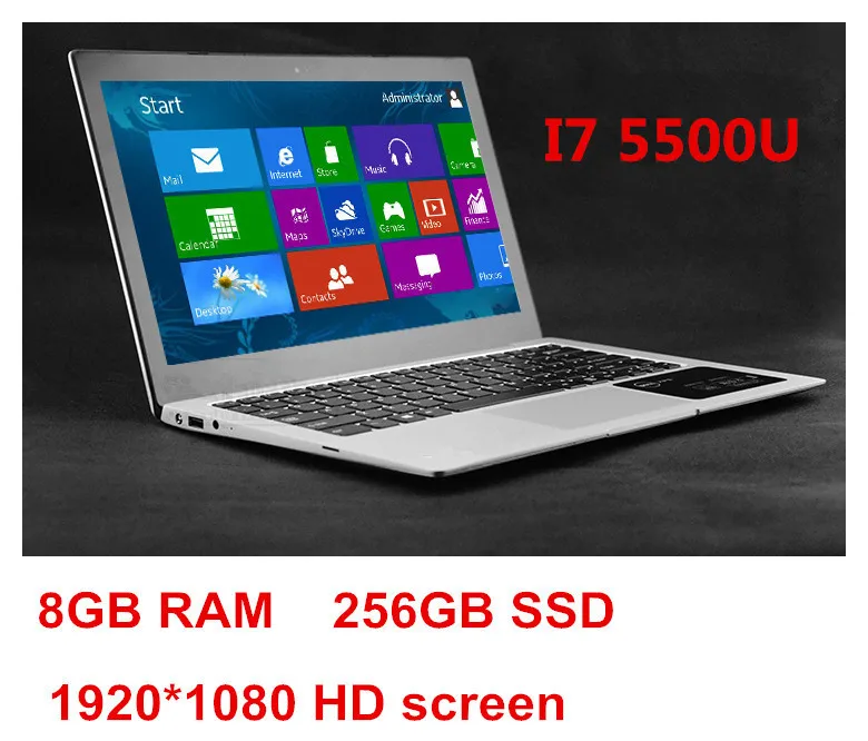 GMOLO 13,3 дюймовый Алюминиевый ультрабук ноутбук 8 Гб ram 256 ГБ SSD Core I3 5th. Gen 1920*1080 HD scree Windows 8 ноутбук компьютер