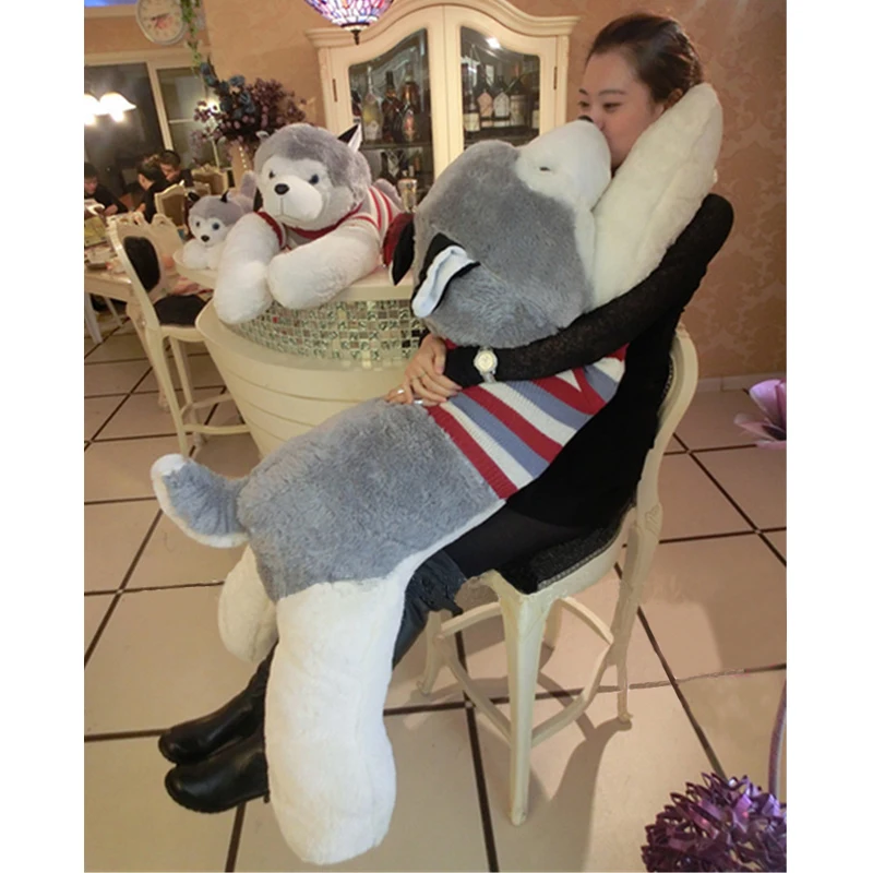 stuffed husky
