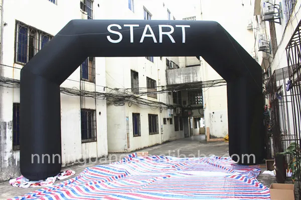 

Free shipment width 8m inflatable START arch for advertising