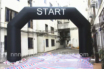 

Free shipment width 8m inflatable START arch for advertising