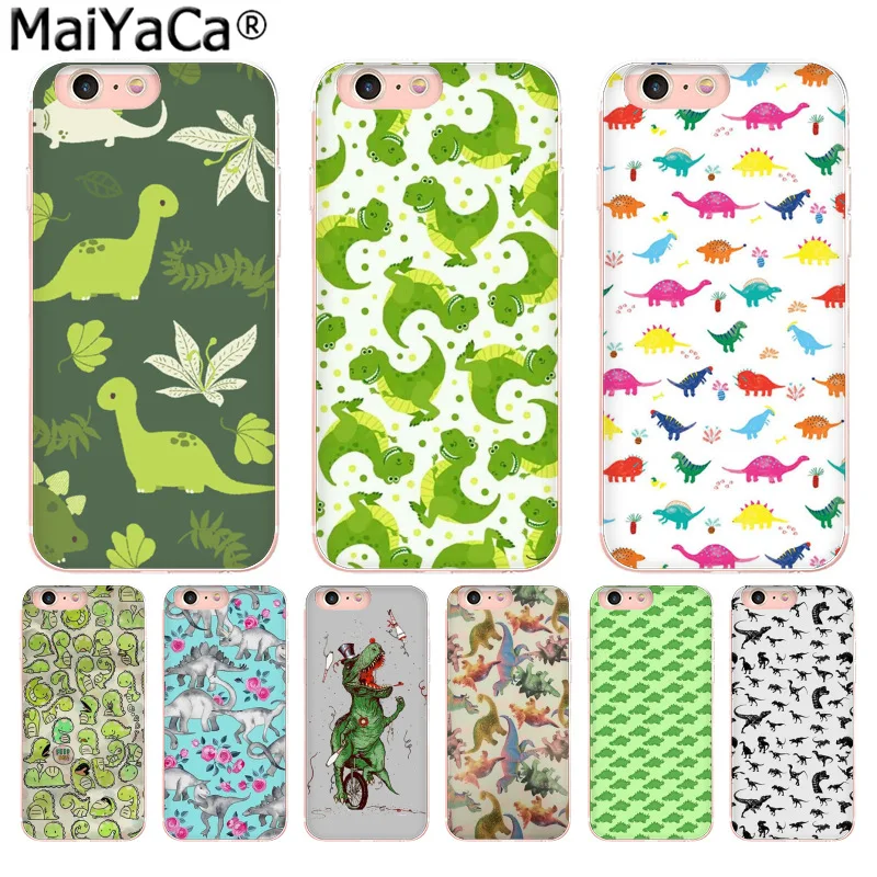 

MaiYaCa Animal Dinosaurs Luxury Phone Case cover for iphone 11 pro 8 7 66S Plus X 10 5S SE XR XS XS MAX