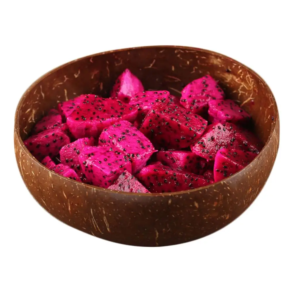 Natural Log Coconut Shell Coconut Shell Ice Cream Cup Coconut Shell