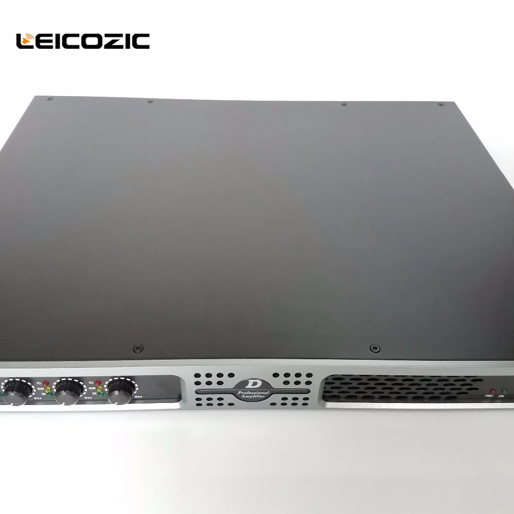 Leicozic DX4350 4 канала класса d усилитель аудио 1u Усилитель 1100 Вт x2 Мостовой усилитель аудио усилитель цифровой усилитель