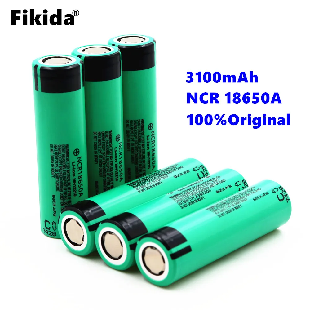 2018 new original 18650 3100 mAh 3.7V rechargeable lithium ion battery ...