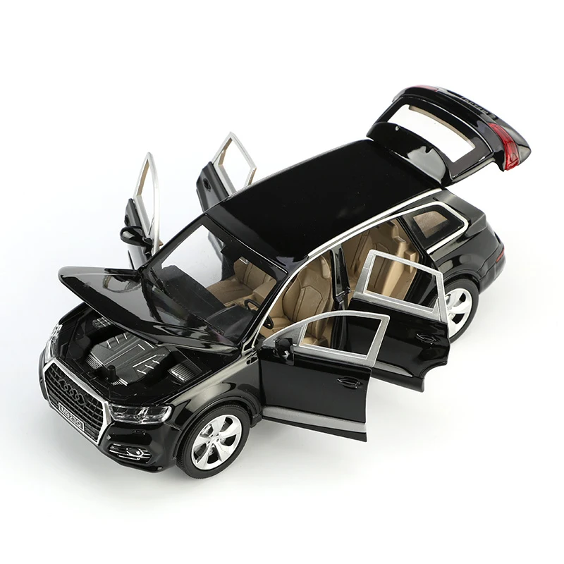 

Simulation alloy 1: 24 SUV car model six-door children's toy car car boy toy ornaments
