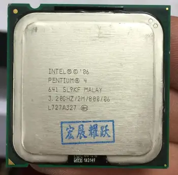 

Intel Pentium 4 641 P4 641 3.2 MHZ 2M 800 Dual-Core CPU LGA 775 100% working properly Desktop Processor P4 641 processor