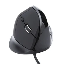Malloom Акция 2400 dpi стиль 6 клавиш USB Проводная вертикальная игровая мышь с dpi светодиодный световой индикатор геймер для ПК ноутбука