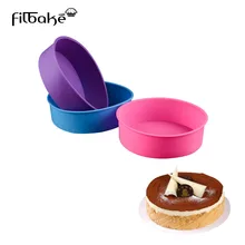 FILBAKE 3D силиконовая форма для мыла кекса, форма для выпечки, круглая форма для выпечки, форма для выпечки шоколада