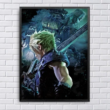 

final fantasy Game Poster Canvas Painting Print Wall Art Home Decor No Frame