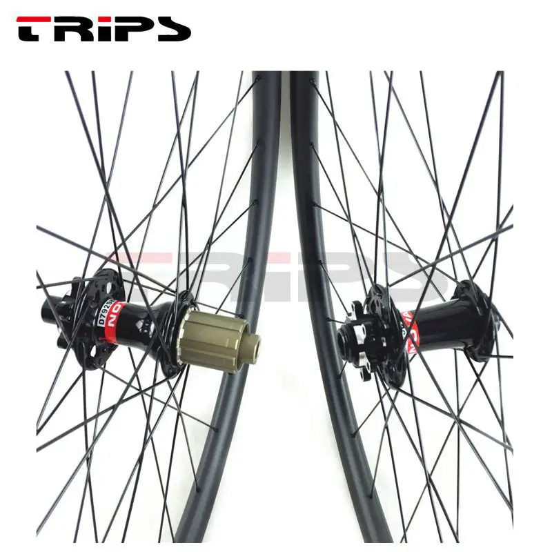 Top TRIPS carbon wheels clincher 36mm hookless 29er mountain bike carbon wheels 29 tubuless AM carbon fiber mtb bicycle wheelse disc 9 Top TRIPS carbon wheels clincher 36mm hookless 29er mountain bike carbon wheels 29 tubuless AM carbon fiber mtb bicycle wheelse disc 9