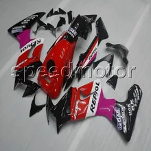 Tampa 02-07 repsol 7gifts + Tanque para Honda 2002 2003 2004 2005 2006 2007 CBR125R carenagem ABS da motocicleta CBR 125 02-07