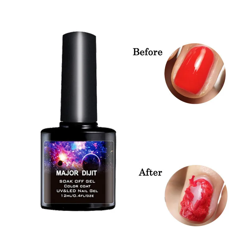 12ML UV Gel Polish Burst Magic Remove Gel Liquid Surface Sticky Layer Residue Nail Art Acrylic Clean Degreaser For Nail - Цвет: 12ML