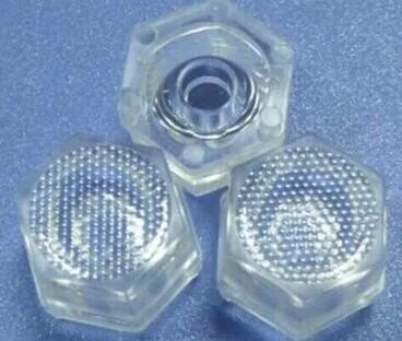 

AERC-12 Hexagon waterproof lens, degree: 60 , Lens size: 12X8.49mm, Surface: Bead , PMMA Materials