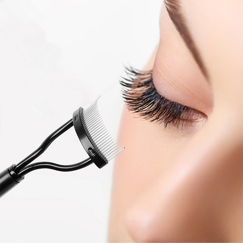 

New Portable Foldable Mascara Guide Applicator Eyelash Comb Eyebrow Brush Curler Beauty Essential Cosmetic Tool Eye Makeup Tools