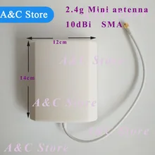 2,4g wifi антенна мини панельная направленная антенна Водонепроницаемая наружная антенна SMA штекер соединитель заказной завод высокое качество